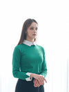 Point color slim tee GREEN TMFKS20306 - TRIMERE - BALAAN 1