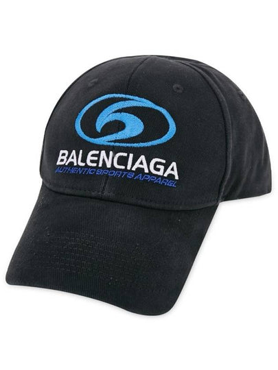 Embroided Logo Ball Cap Black - BALENCIAGA - BALAAN 2