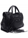 Women's Classic Motor City Tote Bag Black - BALENCIAGA - BALAAN 4