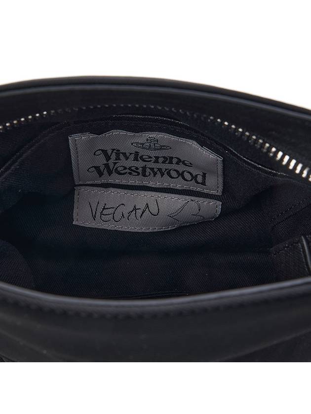 Square Re-Nylon Shoulder Bag Black - VIVIENNE WESTWOOD - BALAAN 11