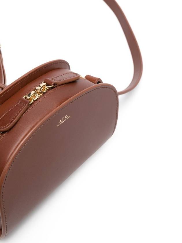 Demi Lune Mini Half Moon Cross Bag Brown - A.P.C. - BALAAN 6