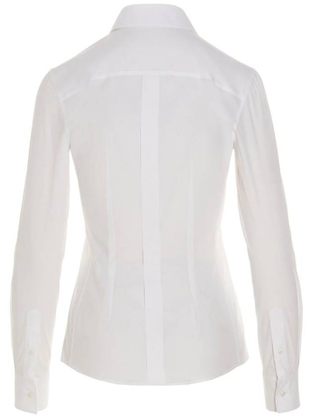 Cotton Long Sleeve Shirt F5G19TFUEEE - DOLCE&GABBANA - BALAAN 3