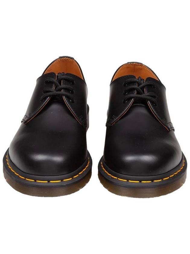 1461 Smooth 3 Hole Leather Loafers Black - DR. MARTENS - BALAAN 3