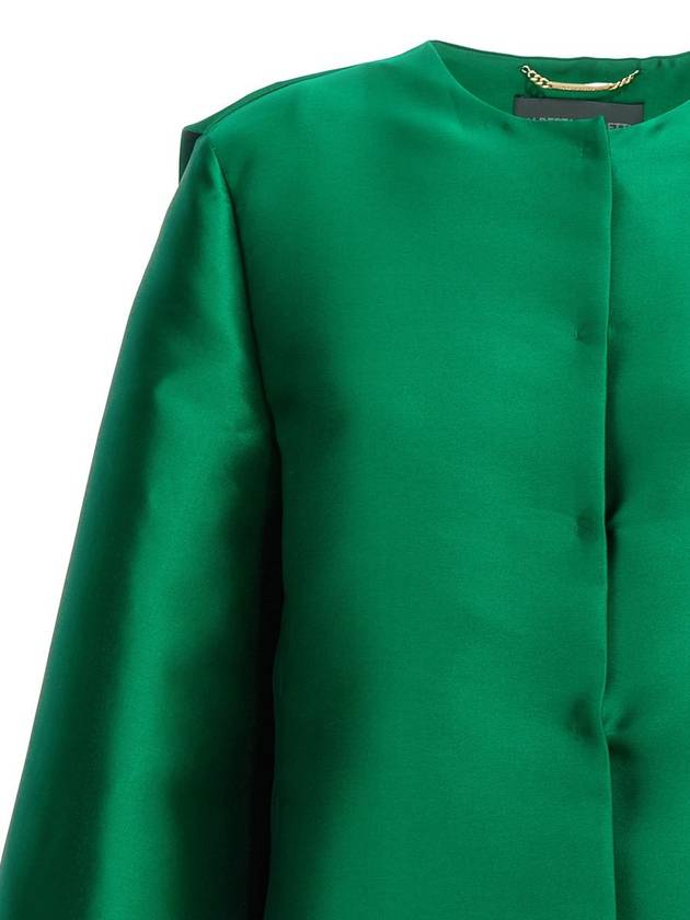 Jacket A051916250389 Green - ALBERTA FERRETTI - BALAAN 4