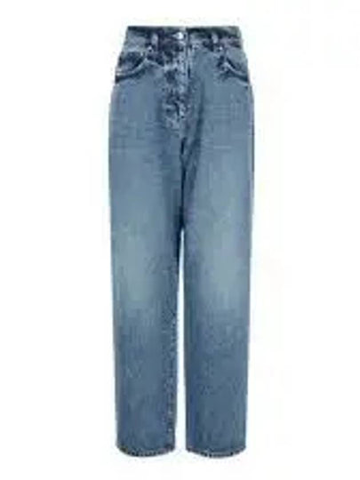 Cotton Washed Denim Jeans Blue - MSGM - BALAAN 2