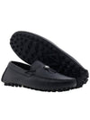 CD Diamond Grained Calfskin Loafers Black - DIOR - BALAAN 6