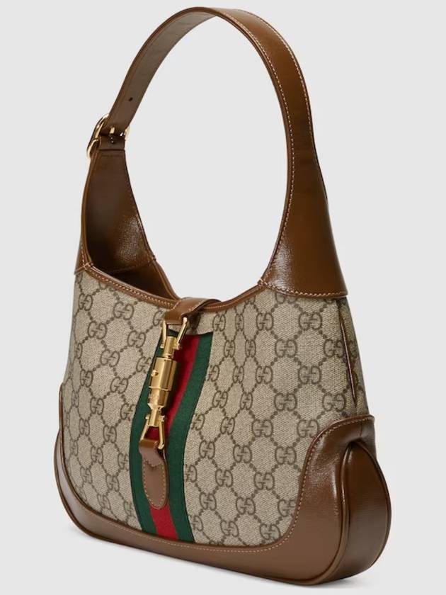 Jackie 1961 GG Supreme Small Shoulder Bag Brown - GUCCI - BALAAN 3