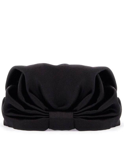 black silk turban with golden details and v logo - VALENTINO - BALAAN 2