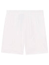 Men's Heart Logo Pocket Swim Pants White - AMI - BALAAN.