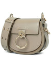 Tess Small Shoulder Bag Black Motty Grey - CHLOE - BALAAN 3