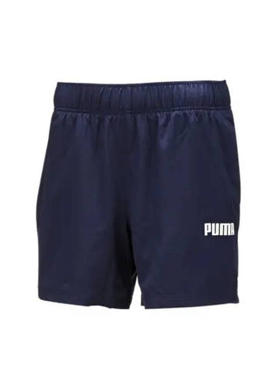 Essentials Woven Shorts Navy - PUMA - BALAAN 2