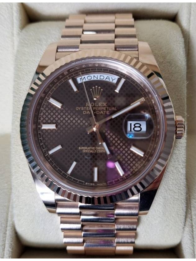 Rolex Day Date Choco Board 228235a 17 Years - ROLEX - BALAAN 3