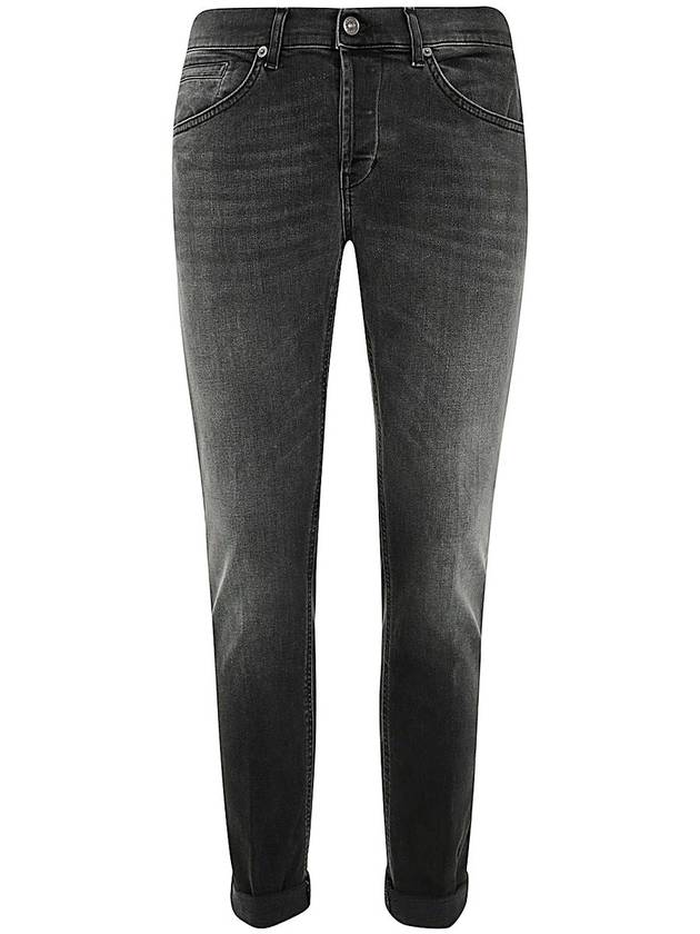 Dondup George Jeans Bll Blk Denim Stretch Clothing - DONDUP - BALAAN 1