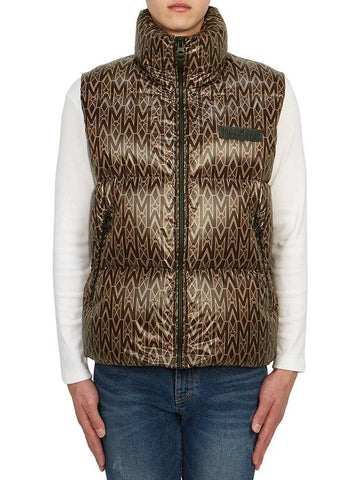 Kane MG men's padded vest KANE MG COFFEE - MACKAGE - BALAAN 1