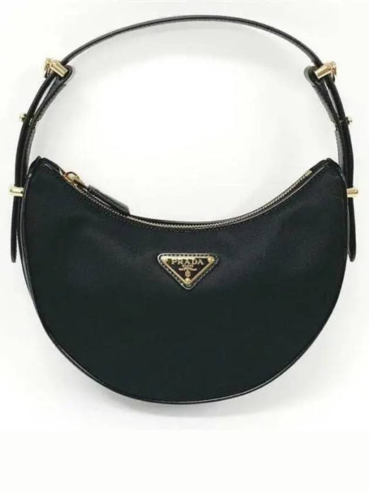 1BC194 Triangle Logo Arque Re Nylon Leather Shoulder Bag 1 1021652 - PRADA - BALAAN 1