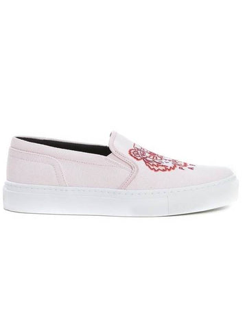 tiger slip-ons pink - KENZO - BALAAN 1