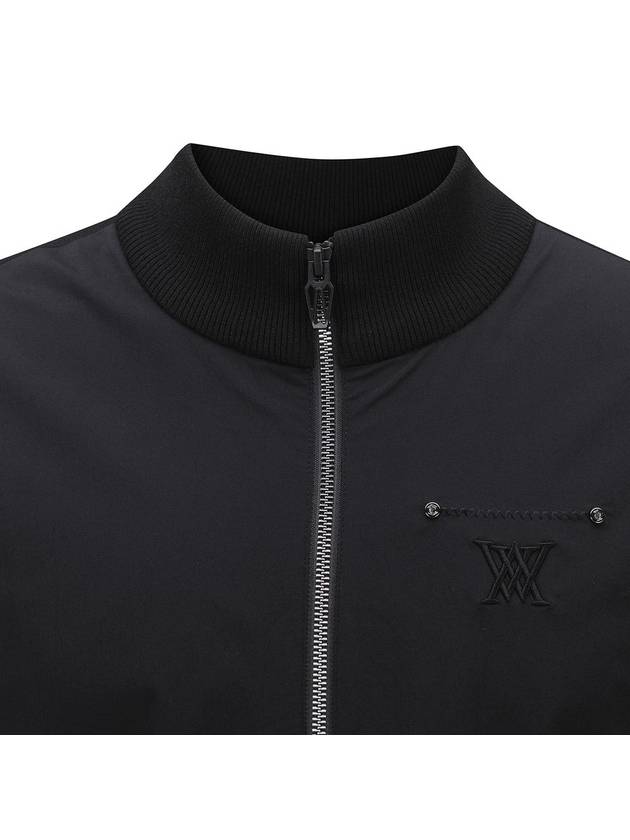 MEN WOOVEN MIXED KNIT VESTBK - ANEWGOLF - BALAAN 5