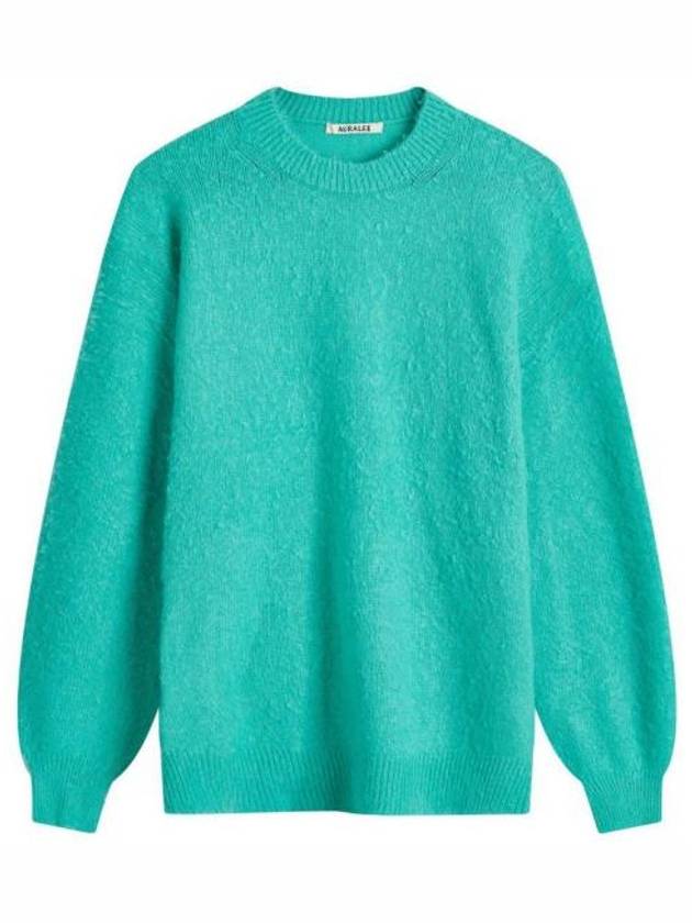 Sweater A24AP02WK Free AQUA GREEN - AURALEE - BALAAN 1