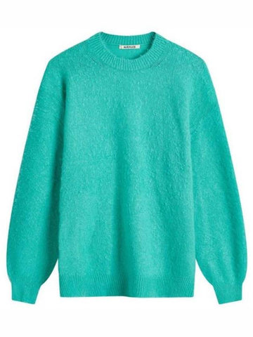 Sweater A24AP02WK Free AQUA GREEN - AURALEE - BALAAN 1