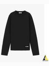 Logo Patch Long Sleeve T-Shirt Black - JIL SANDER - BALAAN 2