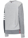 4 Bar Striped Knit Top Grey - THOM BROWNE - BALAAN 4