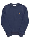 Fox Head Patch Regular Sweatshirt Midnight Blue - MAISON KITSUNE - BALAAN 4