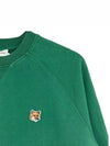 Fox Head Patch Classic Cotton Sweatshirt Deep Green - MAISON KITSUNE - BALAAN 3