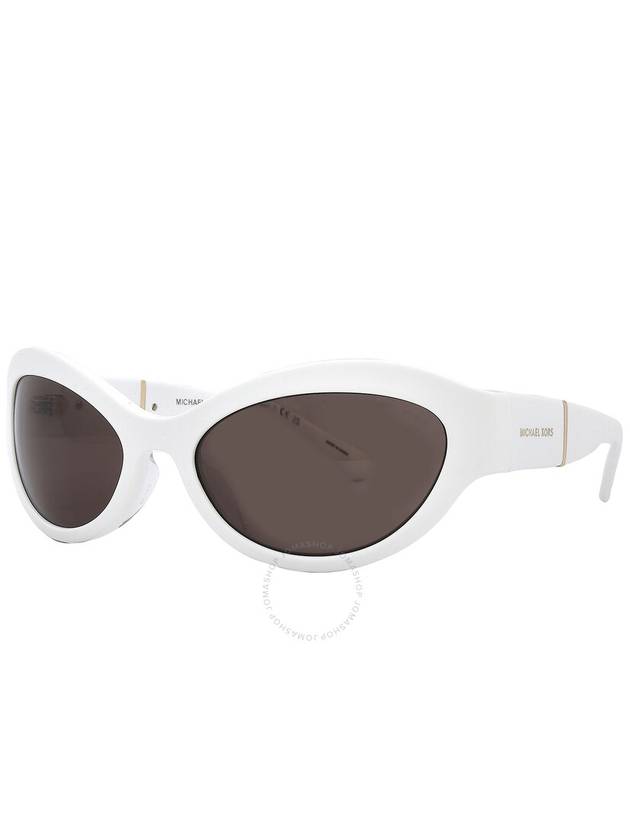 Michael Kors Burano Brown Oval Ladies Sunglasses MK2198 310073 59 - MICHAEL KORS - BALAAN 3