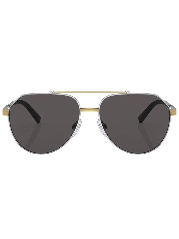 Eyewear Pilot Frame Sunglasses DG2288131387 - DOLCE&GABBANA - BALAAN 1