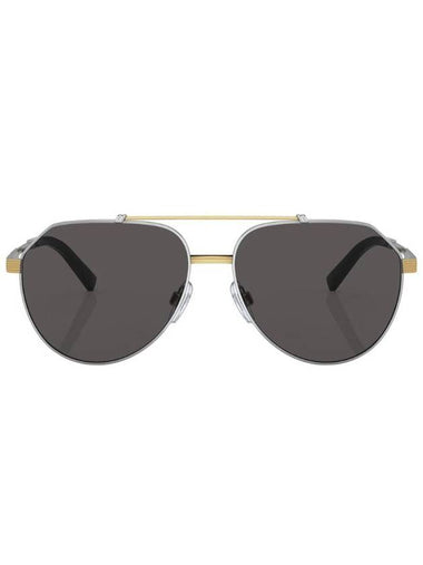 Eyewear Pilot Frame Sunglasses DG2288131387 - DOLCE&GABBANA - BALAAN 1