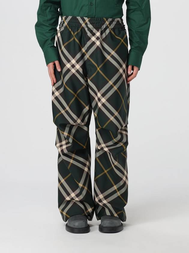 wide check pants 8082034 - BURBERRY - BALAAN 2