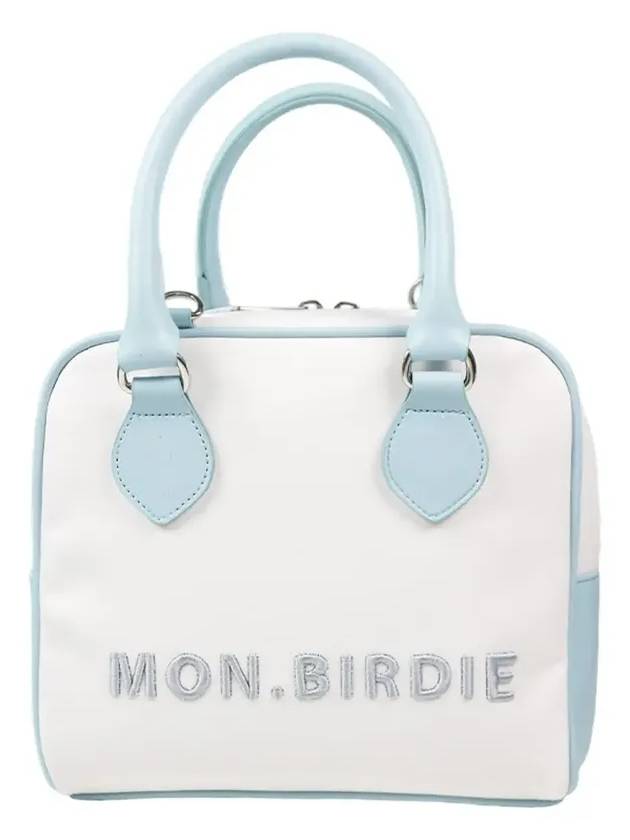 MONBIRDIE SQUARE TOTE BAG Montbirdie square tote bag_LBLUE - MONBIRDIE GOLF - BALAAN 3