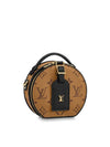 Monogram Reverse Canvas Boite Chapeau Mini Bag Brown Black - LOUIS VUITTON - BALAAN 9