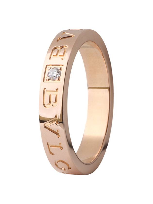 341830 Pink Gold B Zero One 1P Diamond Essential Ring No 59 23 Year Department Store Warranty 33410 - BVLGARI - BALAAN 1