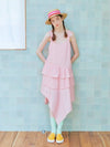 Cherry Blossom Midi Dress Pink - LE FORONG - BALAAN 1