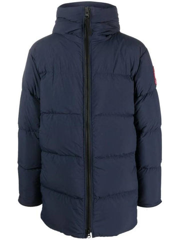 Lawrence Padding Down Parka Blue - CANADA GOOSE - BALAAN 1