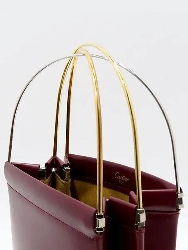 Trinity Ruby Line Tote Bag - CARTIER - BALAAN 3