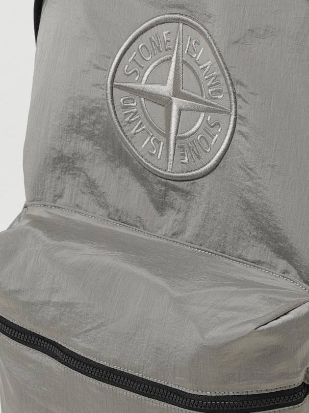 Stone Island compass embroidery zipper backpack 811590776 V0097 - STONE ISLAND - BALAAN 3