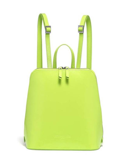 TURTLE LEATHER BACKPACK LIME - RHEEMIN - BALAAN 2