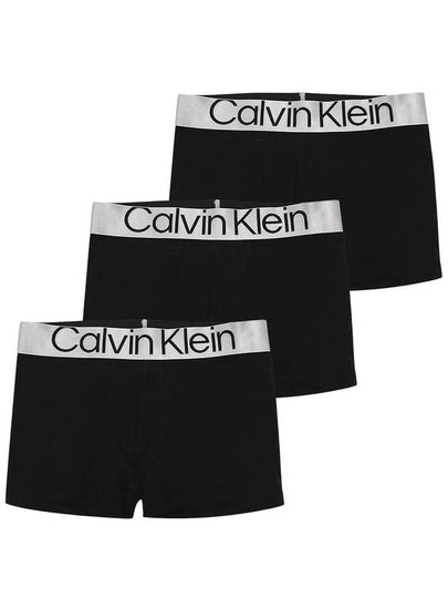 Men's Logo Briefs 3 Pack Black - CALVIN KLEIN - BALAAN 2