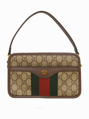 Ophidia GG Supreme Mini Cross Bag Beige - GUCCI - BALAAN 1