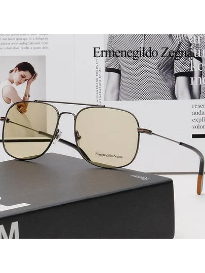 Zegna Glasses Frame EZ5152 008 Tint Boeing Two Bridge - ERMENEGILDO ZEGNA - BALAAN 2