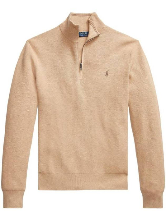 Polo Pony Half Zip Sweater 710932304500 - POLO RALPH LAUREN - BALAAN 1