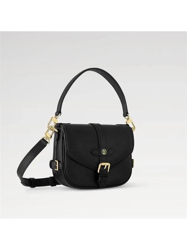 Saumur BB Epi Shoulder Bag Black - LOUIS VUITTON - BALAAN 3