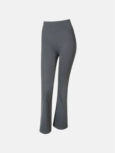 Women s Bootcut Leggings Charcoal Gray SP322TKL73 - DESCENTE - BALAAN 1