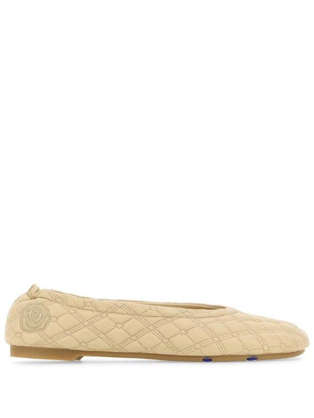 quilted leather ballerina shoes - BURBERRY - BALAAN 2