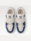 LV Trainer Low Top Sneakers Blue - LOUIS VUITTON - BALAAN 4