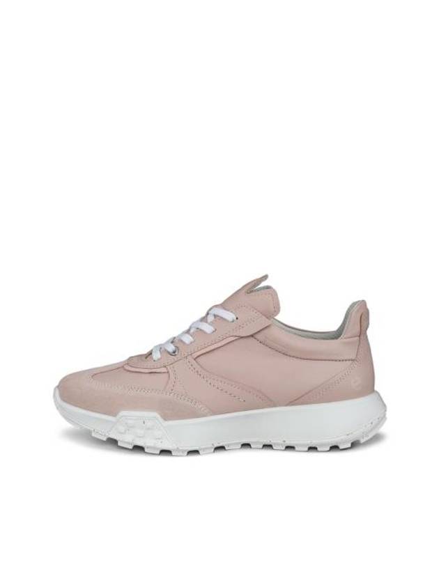 Retro Leather Low Top Sneakers Pink - ECCO - BALAAN 2