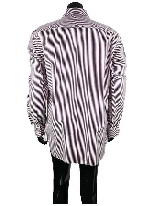 Striped Long Sleeve Shirt - PRADA - BALAAN 4