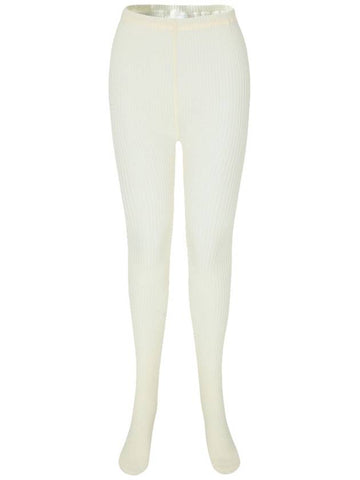 Cashmere tights ivory - BUTTONPLAY - BALAAN 1